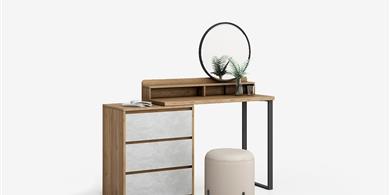 SH-S3101妝臺(tái)+SH-B2201妝凳