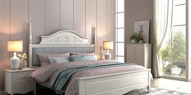 SH-M1607床  SH－M1602床頭柜